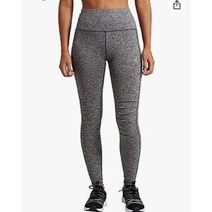 Puma Ladies Moto Tights Leggings Gray Heather,Size Small training athletics